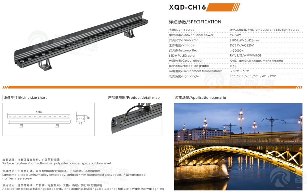 LED洗墙灯XQD-CH16